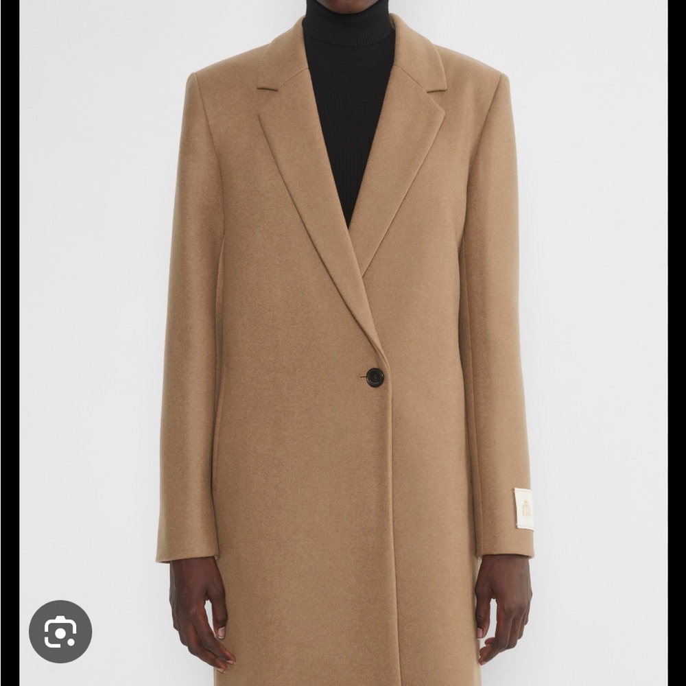 Babaton Camel Long Stedman Coat